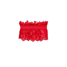 Jarretiére rouge Amor Cherris Taille unique Jarretiére rouge Amor Cherris Taille unique