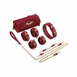 Federico - Kit de bondage en cuir véritable  - Honey Play box - Masque
