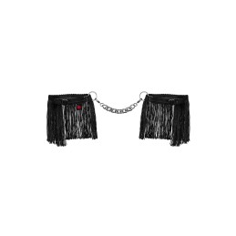Sherila menottes noires Taille unique