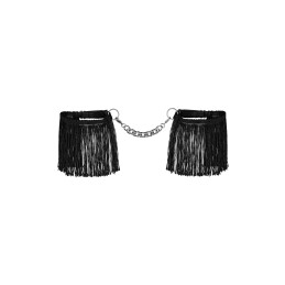 Sherila menottes noires Taille unique
