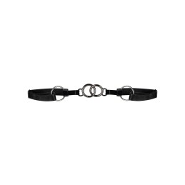 Glandez menottes - Noires Taille unique