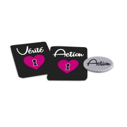 Jeu Action ou Vérité - Erotic Couple(s) Taille unique Jeu Action ou Vérité - Erotic Couple(s) Taille unique