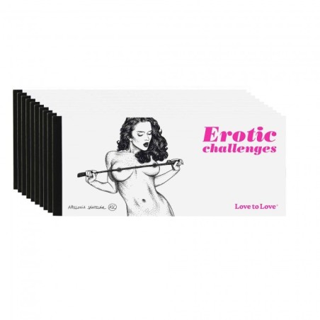Chequier Erotic challenges par Apollonia Saintclair Taille unique - Love to Love - Chequier Erotic challenges par Apollonia Saintclair Taille unique - Love to Love -