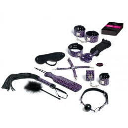 Kit BDSM Master and Slave Premium - Violet Taille unique - Tease & Please -