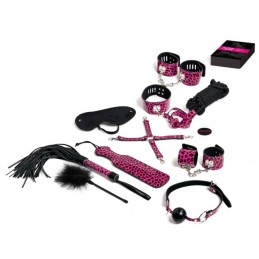 Kit BDSM Master and Slave Premium - Rose Taille unique - Tease & Please -