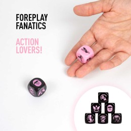 Jeux de deux dés foreplay fanatics ! Dice lovers ! Taille unique Jeux de deux dés foreplay fanatics ! Dice lovers ! Taille unique