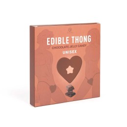 String comestible saveur Chocolat Taille unique - Secret Play -