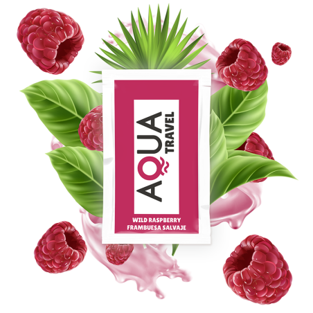 AQUA TRAVEL - LUBRIFIANT À BASE D'EAU SAVEUR FRAMBOISE SAUVAGE 6 ML AQUA TRAVEL - LUBRIFIANT À BASE D'EAU SAVEUR FRAMBOISE SAUVAGE 6 ML