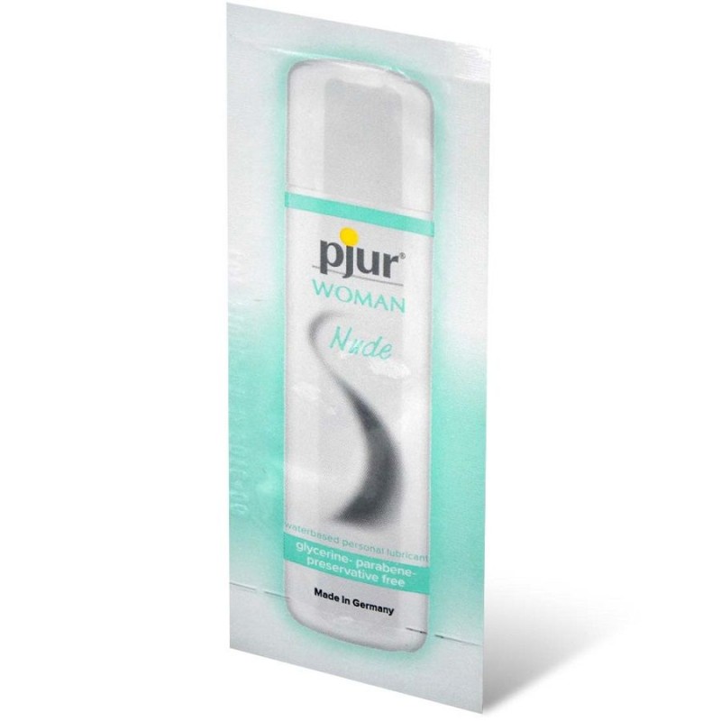 PJUR - WOMAN NUDE LUBRIFIANT BASE EAU 2 ML PJUR - WOMAN NUDE LUBRIFIANT BASE EAU 2 ML