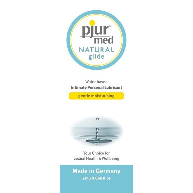 PJUR - MED LUBRIFIANT NATUREL  BASE EAU 2 ML PJUR - MED LUBRIFIANT NATUREL  BASE EAU 2 ML