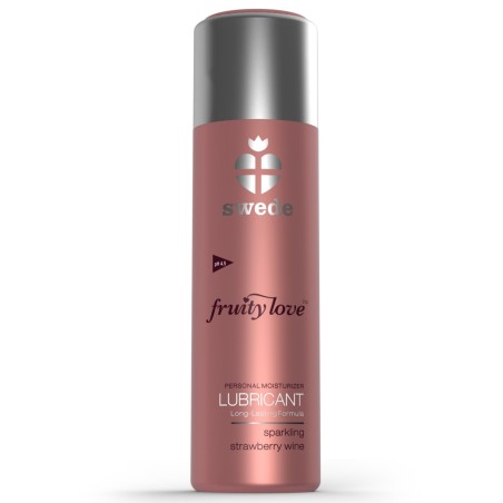 Lubrifiant Vin pétillant é la Fraise - 50 ml  - Swede - Lubrifiant Vin pétillant é la Fraise - 50 ml  - Swede -