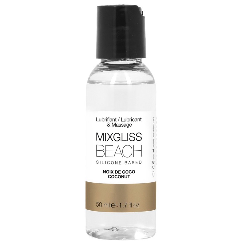 Mixgliss Silicone Beach - Noix de coco 50 ml - Mixgliss - Mixgliss Silicone Beach - Noix de coco 50 ml - Mixgliss -