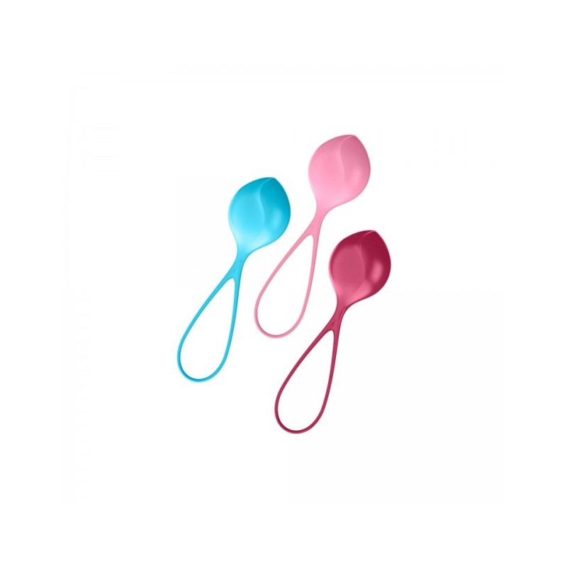 Boules de Geisha Satisfyer Strengthening Balls Débutant  - Set de 3  - Satisfyer - Boules de Geisha Satisfyer Strengthening Balls Débutant  - Set de 3  - Satisfyer -