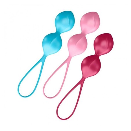 Boules de Geisha Satisfyer V Balls Expérimenté  - Set de 3  - Satisfyer -