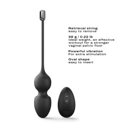Love balls black Boules de Geisha Taille unique - Dorcel -