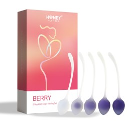 Berry - Set de 5 Boules de geisha - Prurple  - Honey Play box -