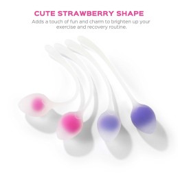 Berry - Set de 5 Boules de geisha - Prurple