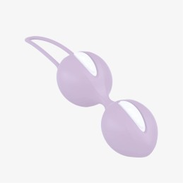 Smartballs duo - Boules de Geisha - Blanc et lilas Taille unique - Fun Factory -