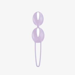 Smartballs duo - Boules de Geisha - Blanc et lilas Taille unique - Fun Factory -