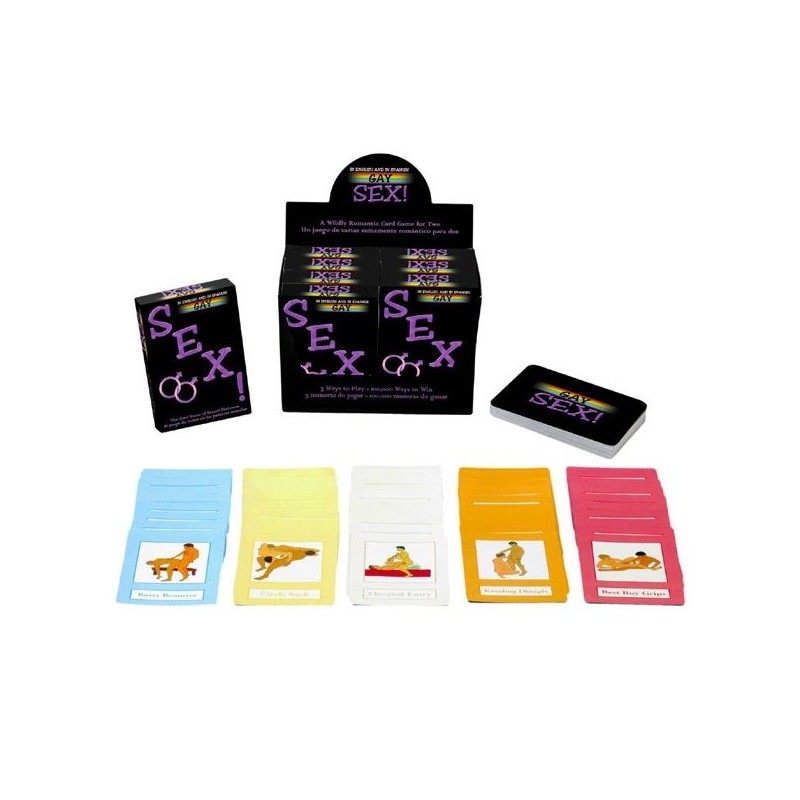KHEPER GAMES - NAIPES DE SEXO GAY, JEU DE CARTES GAY ES / FR KHEPER GAMES - NAIPES DE SEXO GAY, JEU DE CARTES GAY ES / FR