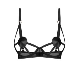 Euridia soutien-gorge - Noir XS/S - Obsessive Freedom - Lingerie Femme