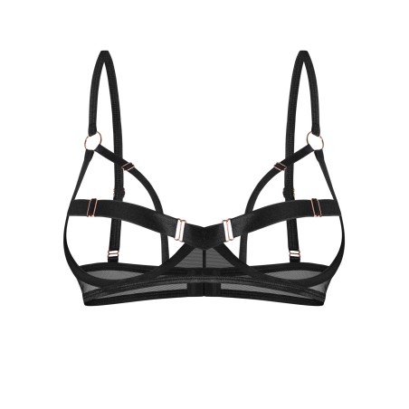 Euridia soutien-gorge ouvert - Noir XS/S - Obsessive Freedom - Lingerie Femme Euridia soutien-gorge ouvert - Noir XS/S - Obsessive Freedom - Lingerie Femme