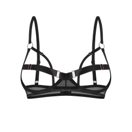 Euridia soutien-gorge ouvert - Noir XL/XXL - Obsessive Freedom - Lingerie Femme