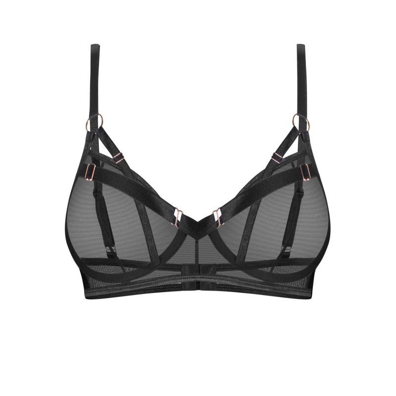Euridia soutien-gorge complet - Noir XS/S - Obsessive Freedom - Lingerie Femme