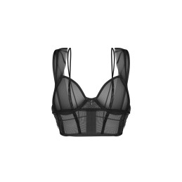 Nuites top - Noir S/M - Obsessive Exquisite - Lingerie Femme
