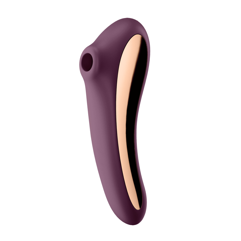 Stimulateur et Vibromasseur Satisfyer Dual Kiss - Mauve Taille unique - Satisfyer - Vibrateurs Stimulateur et Vibromasseur Satisfyer Dual Kiss - Mauve Taille unique - Satisfyer - Vibrateurs