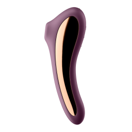 Stimulateur et Vibromasseur Satisfyer Dual Kiss - Mauve Taille unique - Satisfyer - Vibrateurs