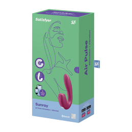 Stimulateur clitoridien et Vibromasseur point G Satisfyer Sunray - Violet Taille unique Stimulateur clitoridien et Vibromasseur point G Satisfyer Sunray - Violet Taille unique
