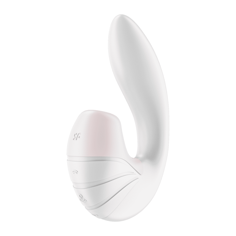 Stimulateur clitoridien et Vibromasseur point G Satisfyer Supernova - Blanc Taille unique - Satisfyer - Vibrateurs Stimulateur clitoridien et Vibromasseur point G Satisfyer Supernova - Blanc Taille unique - Satisfyer - Vibrateurs