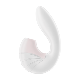 Stimulateur clitoridien et Vibromasseur point G Satisfyer Supernova - Blanc Taille unique - Satisfyer - Vibrateurs