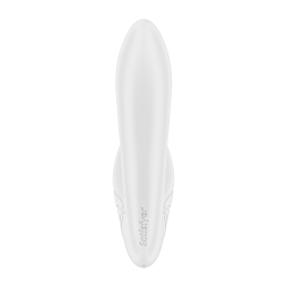 Stimulateur clitoridien et Vibromasseur point G Satisfyer Supernova - Blanc Taille unique