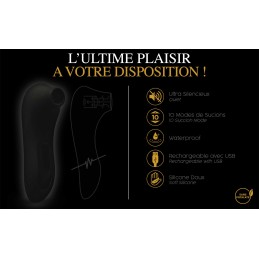 Le Maxi stimulateur clitoridien - Noir Taille unique Le Maxi stimulateur clitoridien - Noir Taille unique