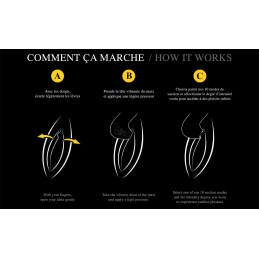 Le Maxi stimulateur clitoridien - Noir Taille unique Le Maxi stimulateur clitoridien - Noir Taille unique