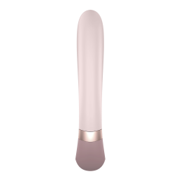 Stimulateur clitoridien et Vibromasseur point G Satisfyer Heat Wave Connect App - Mauve Taille unique