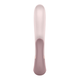 Stimulateur clitoridien et Vibromasseur point G Satisfyer Heat Wave Connect App - Mauve Taille unique