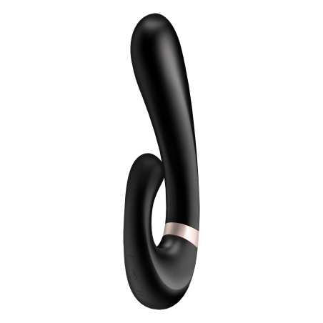 Stimulateur clitoridien et Vibromasseur point G Satisfyer Heat Wave Connect App - Noir Taille unique - Satisfyer - Vibrateurs