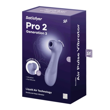 Pro 2 Génération 3 Air pluse - Lila Satisfyer Taille unique - Satisfyer - Vibrateurs
