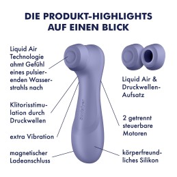 Pro 2 Génération 3 Air pluse - Lila Satisfyer Taille unique
