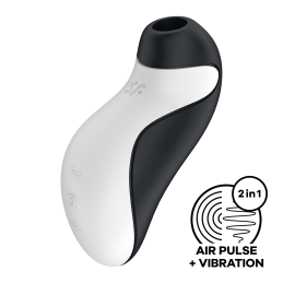 Orca stimulateur clitoridien et vibromasseur - Noir Satisfyer Taille unique - Satisfyer - Vibrateurs