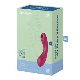 Curvy trinity 1 - 3 en 1 Rouge Satisfyer Taille unique
