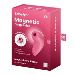 Magnetic deep pulse Satisfyer - Rose Taille unique Magnetic deep pulse Satisfyer - Rose Taille unique