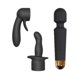 Vibromasseur Kit Wanderful - Noir Taille unique - Dorcel - Vibrateurs