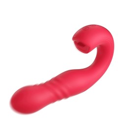 JOI THRUST 2 Bleu - Vibromasseur point G - léche-clitoris - va et vient contrélé par application  - Honey Play box - Vibrateurs
