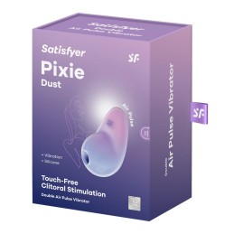 Pixie Dust vibromasseur é ondes de pression - Violet et rose  - Satisfyer - Vibrateurs