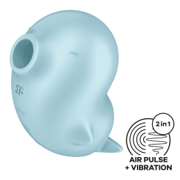 Sassy Seal - Air pulse et vibration Taille unique - Satisfyer - Vibrateurs