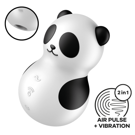 Pocket Panda - Air pulse et vibration Taille unique - Satisfyer - Vibrateurs